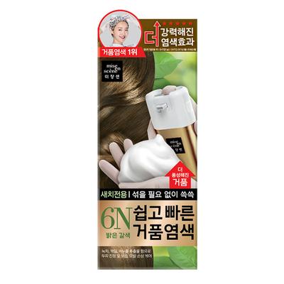 Easy Speedy Foam Hair Color #6N Light Brown