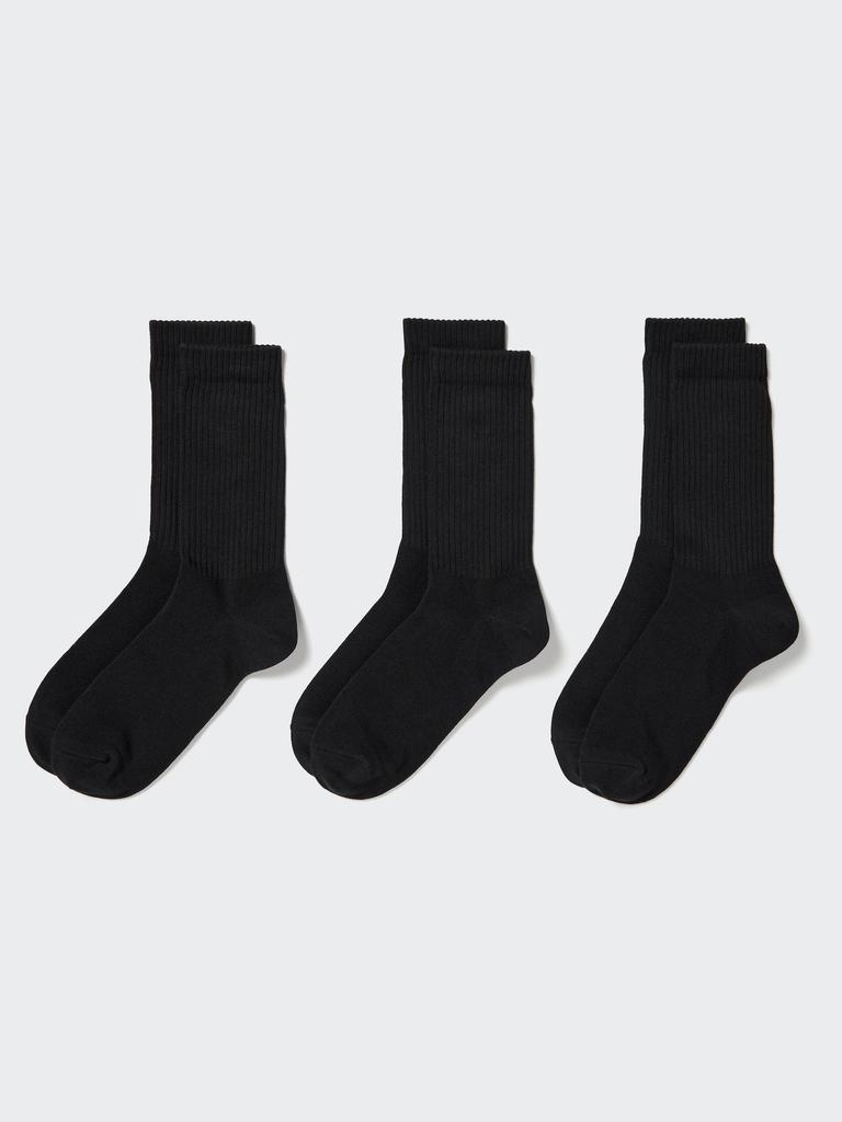 Uniqlo Japan Regular Socks  Ribbed  3 Pairs 