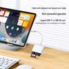 3-in-1 Multifunctional OTG Card Reader - Type-C, TF & SD Card Compatible with Mobile Phones & Computers