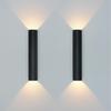 Indoor Wall Lights 12W Wall Lamp Led Up and Down Lights Internal Wall Lighting for Living Room Hallway Corridor Bedrooms