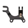 Bike Disc Brake Conversion Stainless Steel Mount Brackets Enhances Braking Power Easyly Assembly