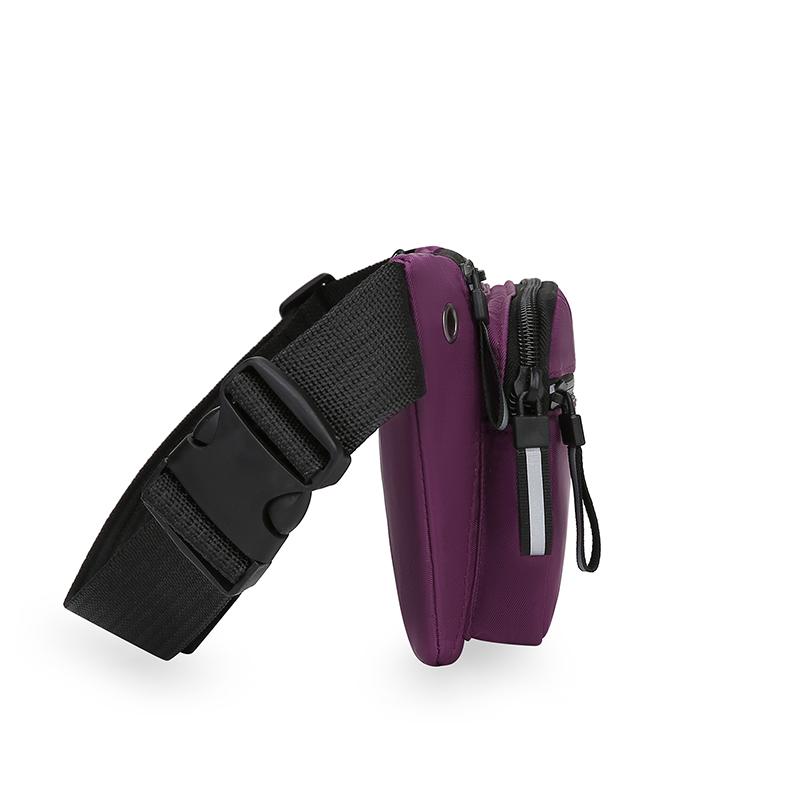 Unisex Fashion Waist Bag - Large Phone Fanny Pack for Men & Women (Water-Resistant Banana Hip Bag for Travel/Outdoor)