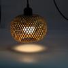 New Transform Your Indoor Space with This Elegant, Exquisite Hand-knitting Rattan Chandelier. Elevate Your Home with Style and S