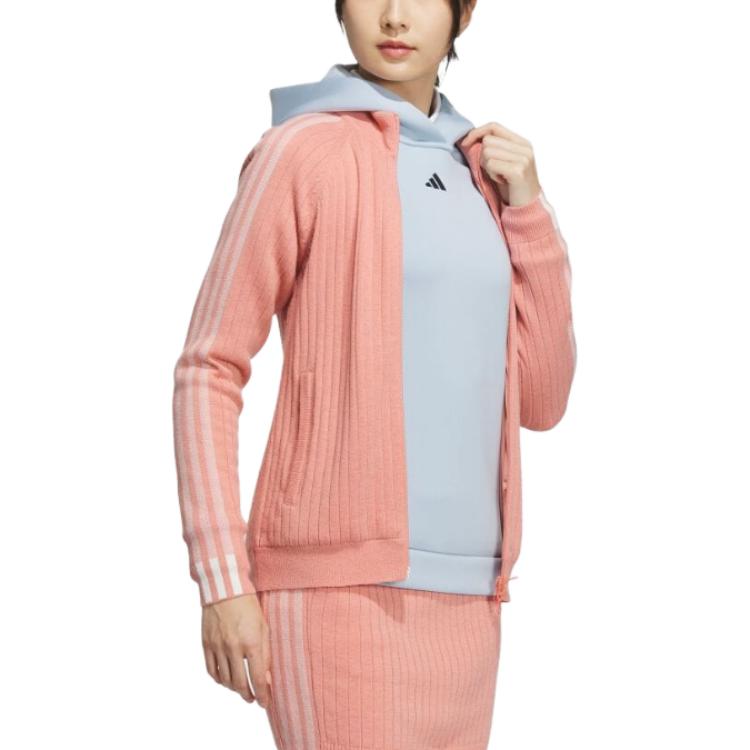 Adidas Jackets Women's Pink Stand Collar Moderate Other HY0858