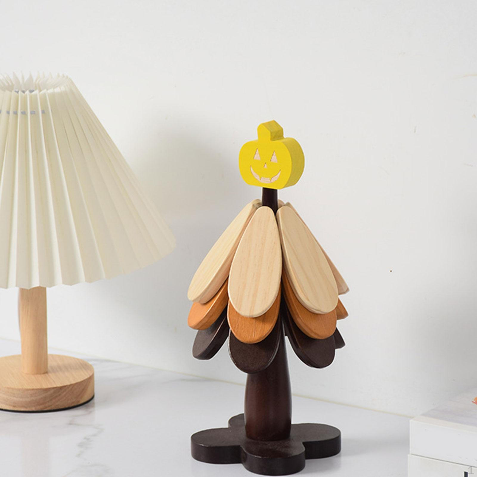 

Набор из 3 деревянных теплоизоляционных подставок для декора кухонного стола Pumpkin