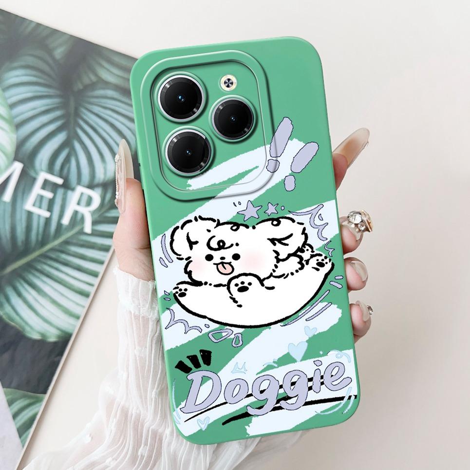 

Soft Silicone Back Cover For Infinix Hot 40 40pro 40i Capa Bumper Cartoon Panda Astronaut Cute Case Coque Hot40 40 Pro X6837 Infinix Hot 40 Pro