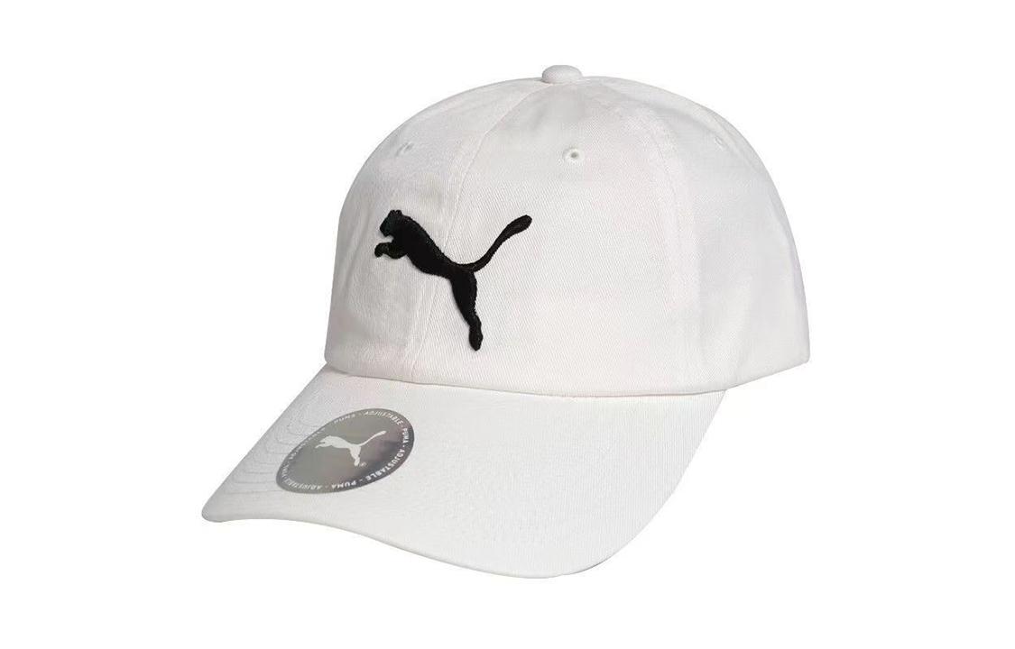 PUMA Cotton Baseball Caps Unisex White 052919-02