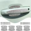 Diamond Door Handle Stickers Anti-scratch And Anti-collision Decorative Stickers Glittering And Dazzling Protecting Bodywork
