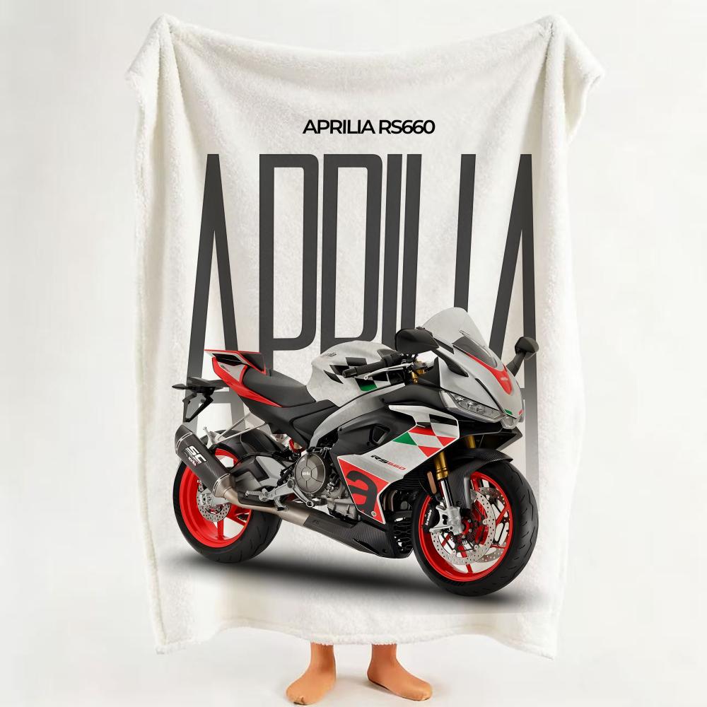 Brand A Aprilia Throw Flannel Throw Blanket Suitable for Sofa Living Room Bedroom