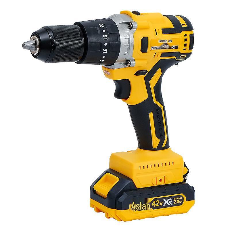 Aslan 13mm High-Power Brushless Cordless Impact Drill
