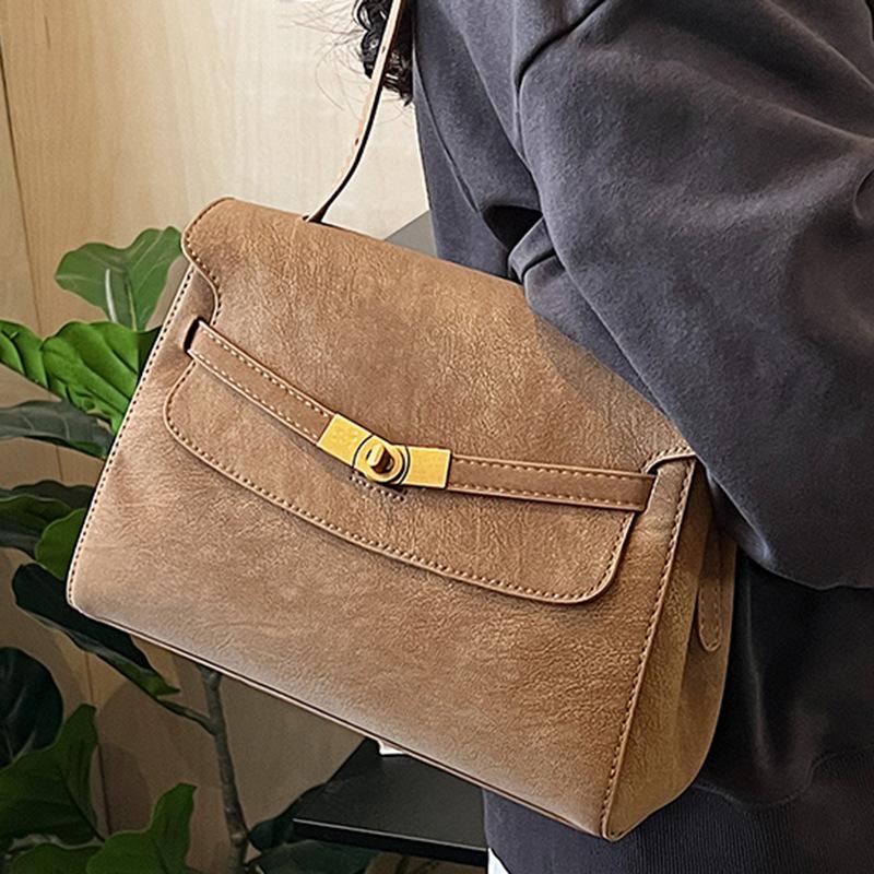 Bag winter new high-value commuter women's one-shoulder crossbody bag large-capacity work tote bag
