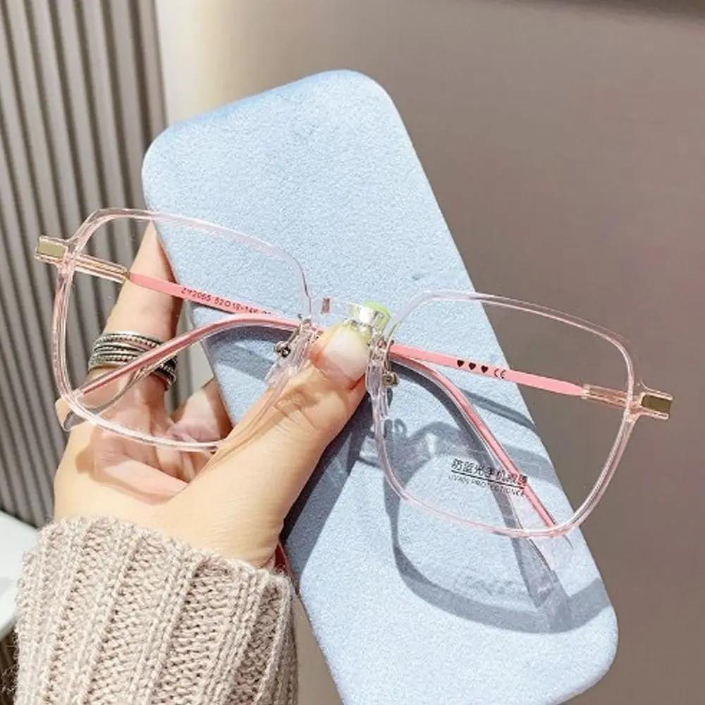 Vintage Anti-Blue Light Glasses Women Designers Eyeglasses Optical Spectacle Computer Eye Protection Glass Fashion Eyewear