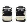 Li Ning Wave MID Thermal Abrasion Resistant Balance Lightweight Mid top Skateboard Shoes Unisex Black Champagne White AGCV265-3