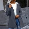 Women's Fashionable Color Blocked Long Sleeved Hooded Outdoor Thin Waterproof Running Sports Jacket, Submachine Jacket