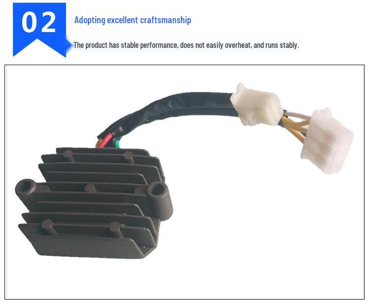 Compatible Honda Magneto Rectifier: 31600-460-731, 31600-426-000