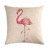 Painted Art Pillowcase Animal Print Linen Pillowcase Chair Sofa Home Decoration Cushion Cover