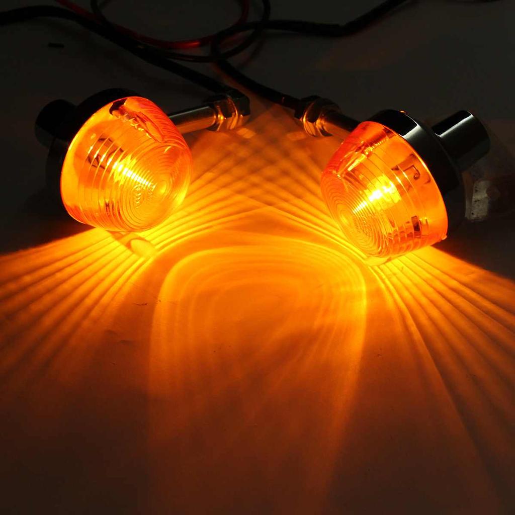 Motorcycle Turn Signal Light for  Honda C70 CT70 CT90 XL100 CB350 CM400 CB450 CB750 Indicators Flashers Blinkers Amber Lamp