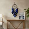 Handgewebter leuchtender Perlen-Traumfänger Buntes Feder-Wandbehang Feder-Windspiel Geschenk