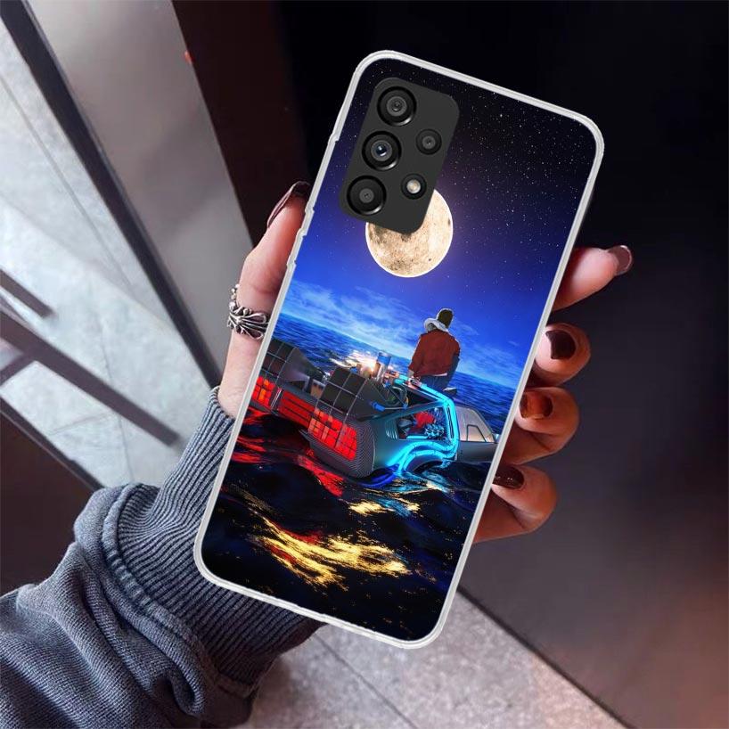Back To The Future TV Phone Case For Samsung Galaxy A12 A52S A42 A32 A22 A51 A50 Note 20 Ultra 10 S10 Plus A71 A70 A31 A30 A10S