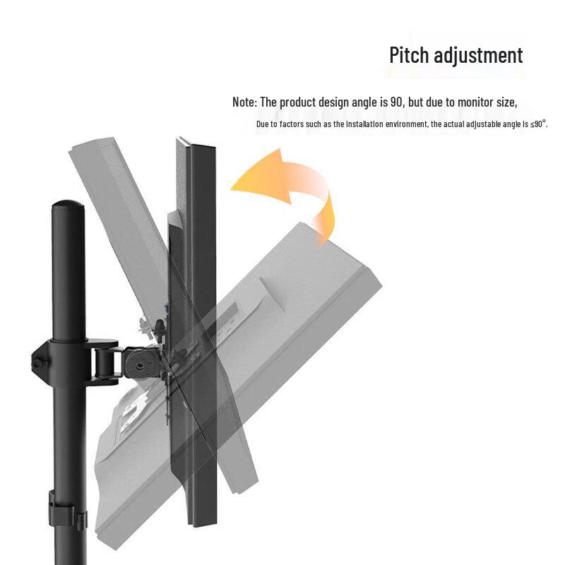 Suporte Vertical Único Ollymurs Inclinável Giratório