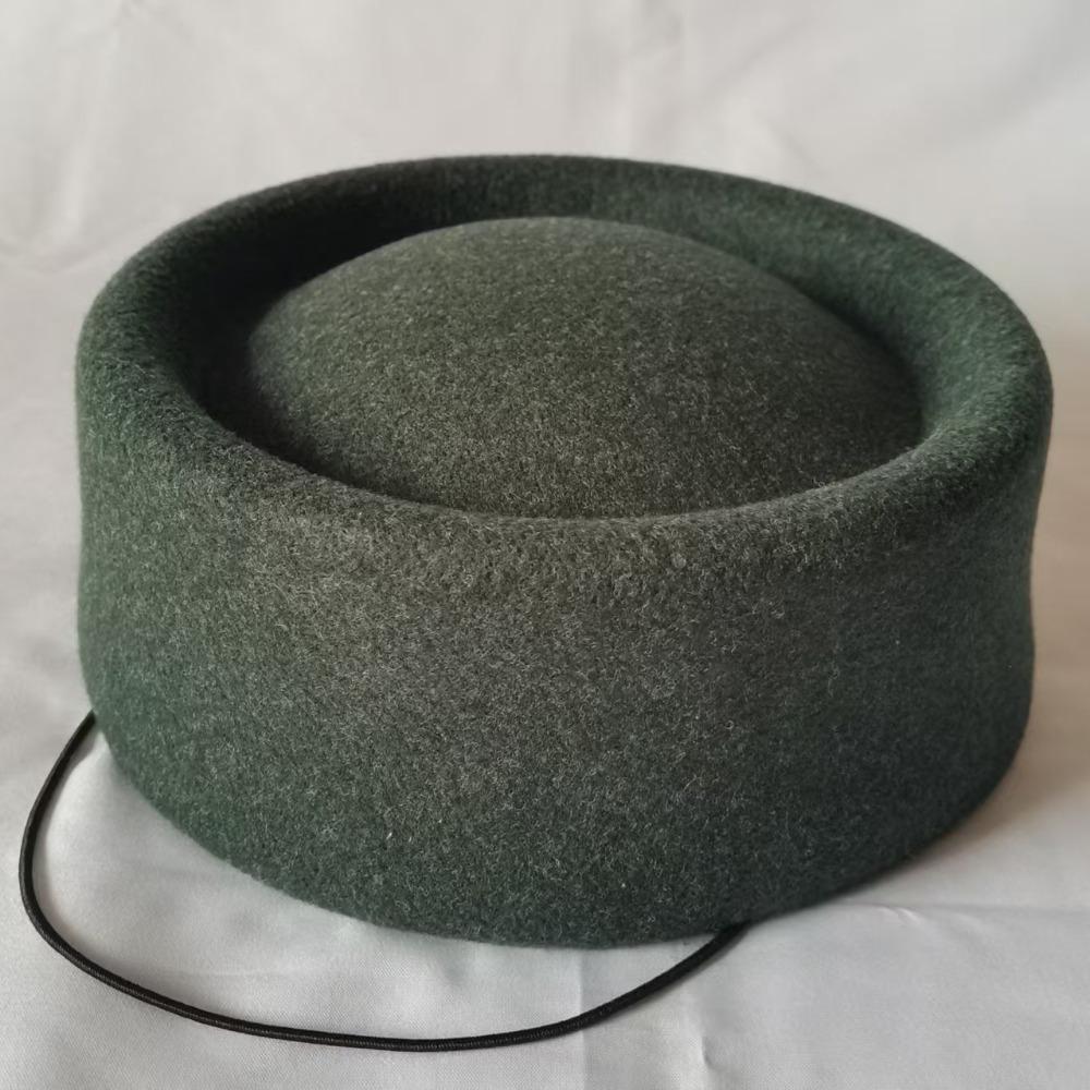 Fedoras Pillbox Hat Elegant Fedora Hat Fashion Flat Cap Banquet