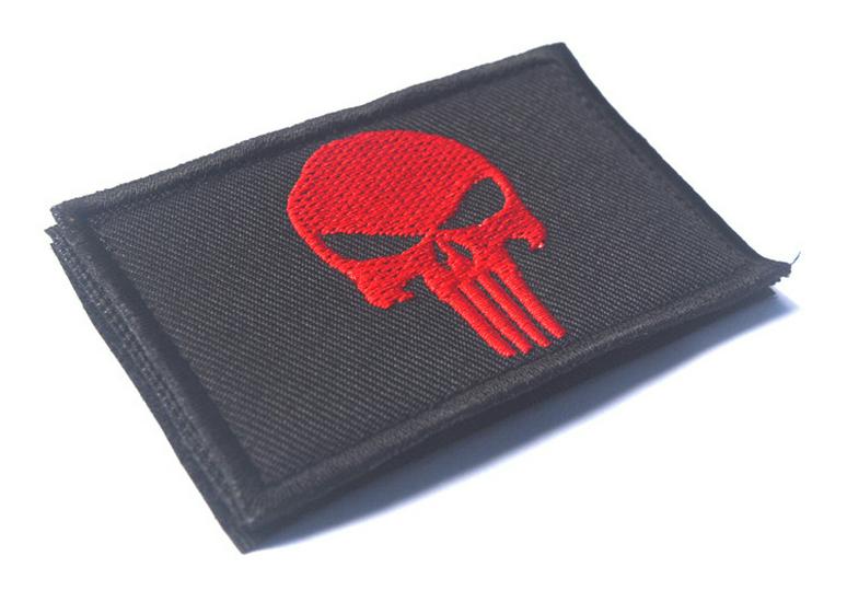Punisher Tactical Military Fan Velcro Armband Patch