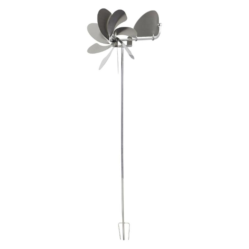 Wind Spinner Rotation Outdoor Yard Garden Decoration Iron Metal Rotating Windchimes Art Decoration Home Ornaments