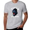 Vegan Power T-Shirt Korean Fashion Vintage Anime Shirt Plain White T Shirts Men
