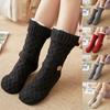Ženy udržují teplo Skateboardové ponožky Podlahové ponožky Snow Socks Plus sametové zesílení