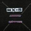 For MAZDA MX5ND 2015-2016 2017 2024 2025 2026  Front Grille Trunk Steering Wheel Emblem Decorate Sticker MX5 Logo Accessories FF17
