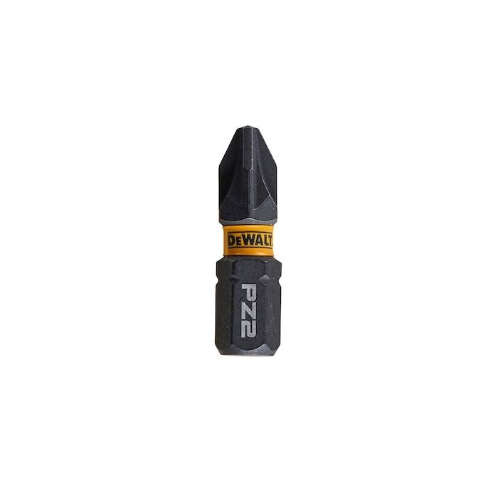Embouts de torsion - dewalt - dewdt7387tqz - pz2 - 25 mm - lot de 5