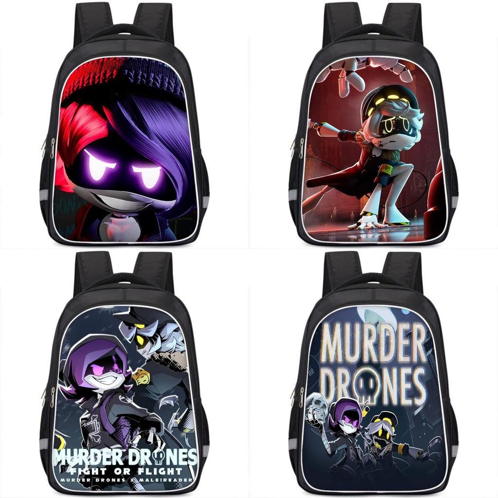 Durable Oxford Cloth Murder Drones Plush Backpack Large Capacity Anime Series