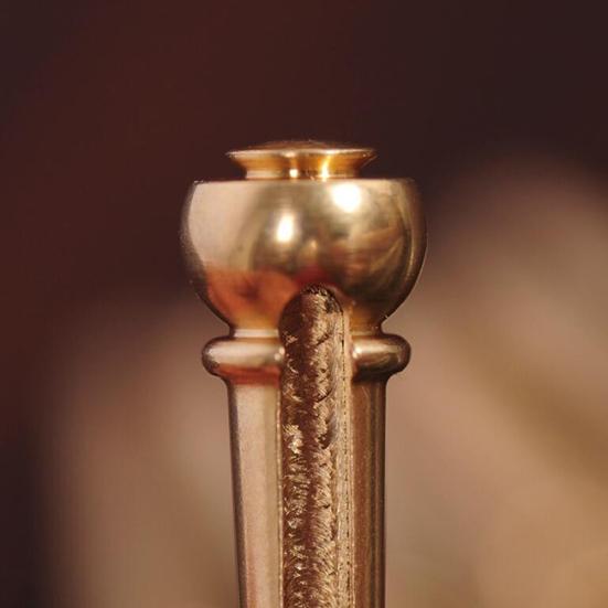 6Pcs Pure Brass Guitar String Nails Bridge Pins Replacement Part Repair Tool