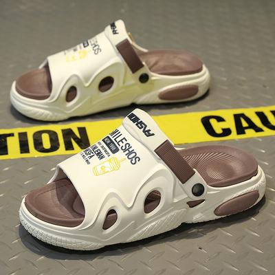 Hausschuhe für Herren Sandalen Dicke Sohle Schuhe für Herren Abriebfest Indoor und Outdoor Flache Sandalen Weich und Bequem Neu