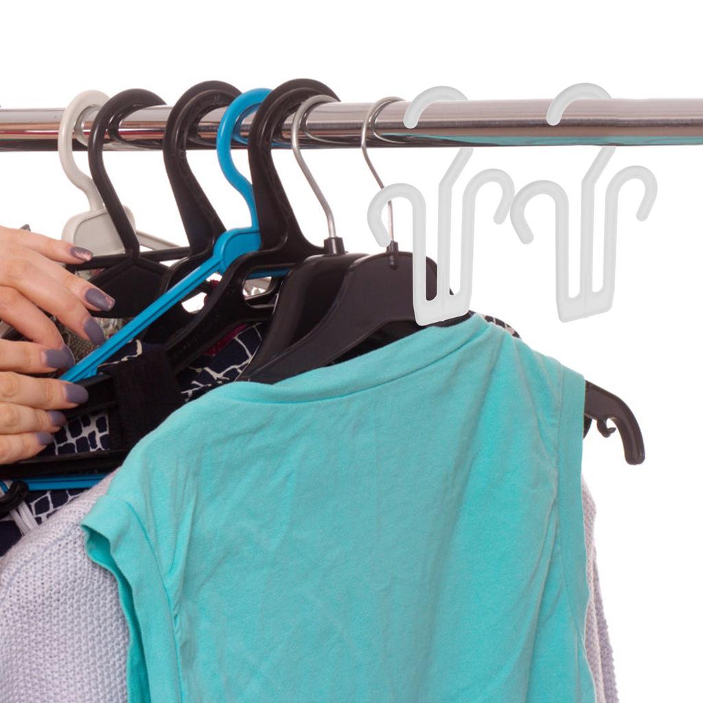 30 Pezzi Gancio Appendi Scarpe Stendibiancheria per Scarpe Organizer da Appendere per Pantofole Uso Domestico da Viaggio Rastrelliera per Scarpe in Plastica PP Addensata