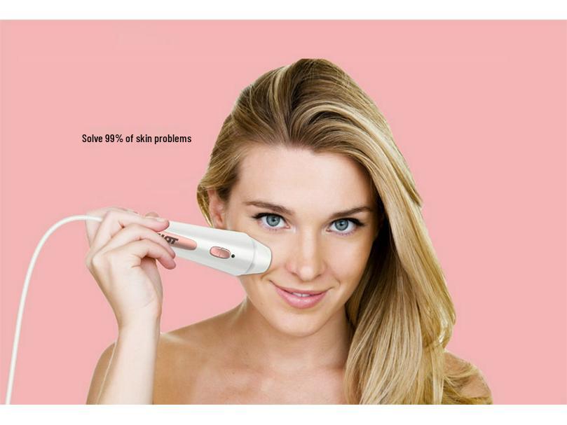 JHOT Wireless WiFi Magic Mirror Skin Analyzer: Three-Spectrum Epidermis, Dermis, UV Tester