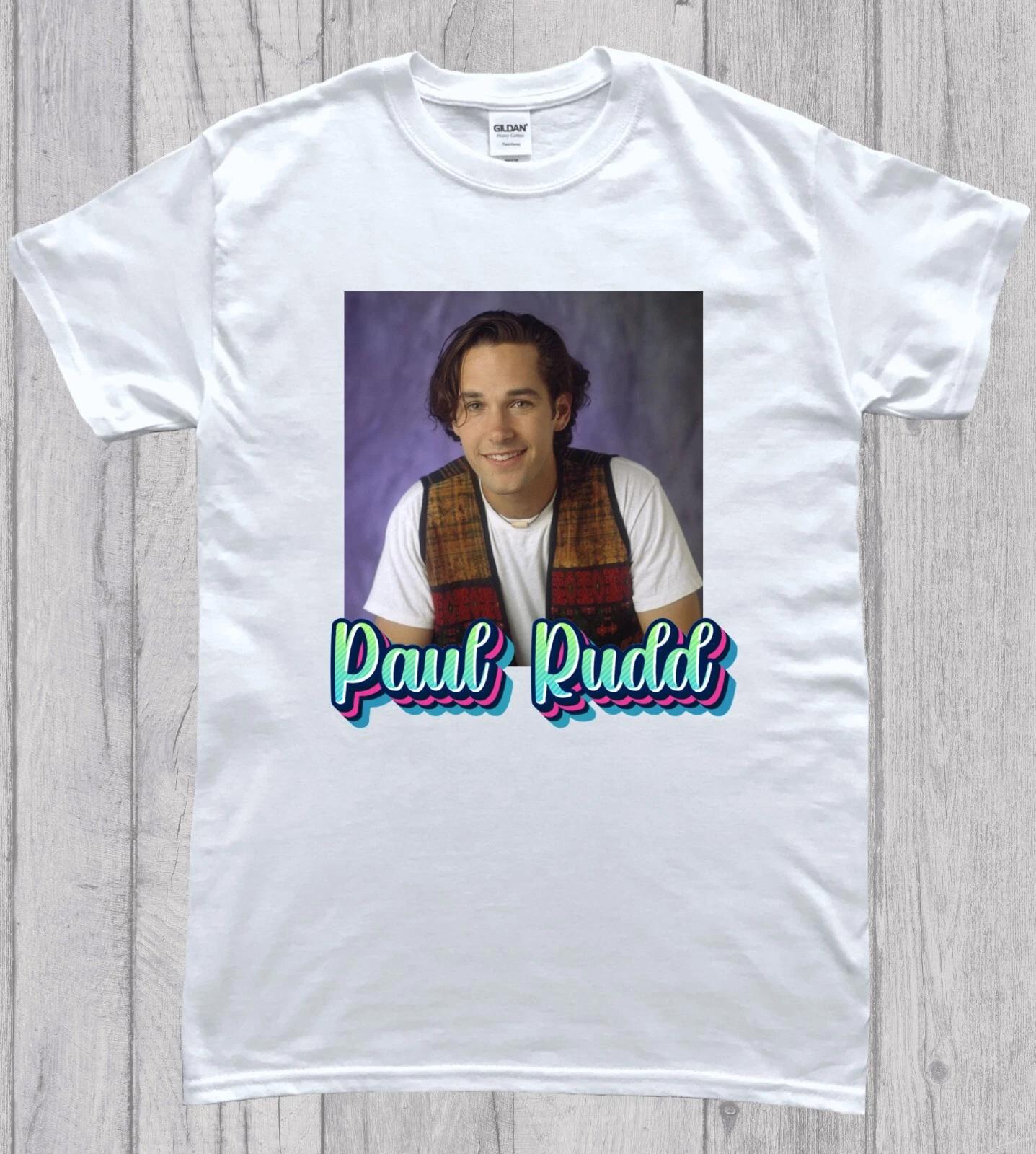 Paul Rudd 90s Aesthetic Funny Photograph Unisex T-Shirt 4XL