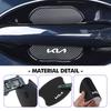 4pcs Car Door Protector ABS Bowl Anti-scratch Trim Stickers For KIA Stinger Optima Cerato Venga Forte Spectra Sedona Kcwx20