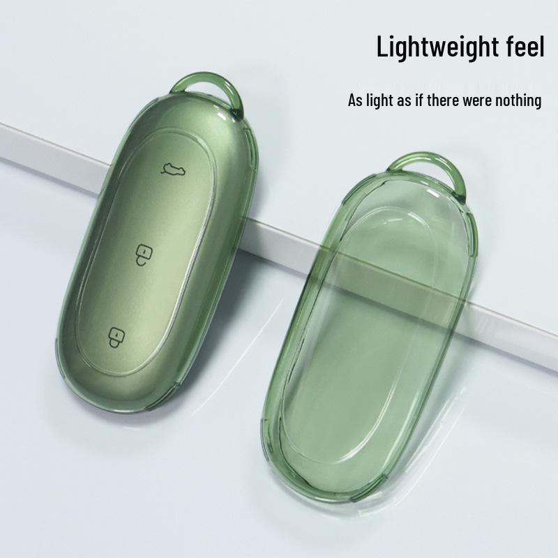 Smart Key Full Coverage TPU Transparent Protective Car Key Shell