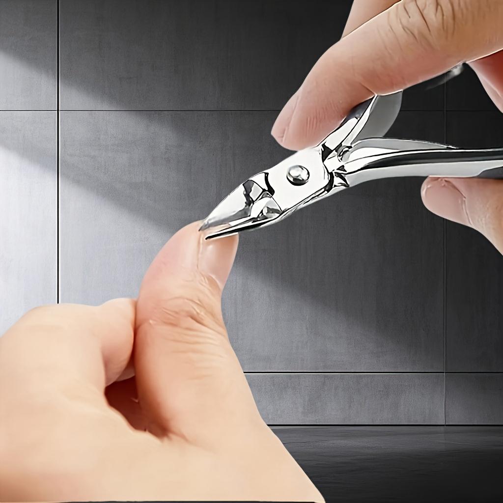 Toenail Clippers, Cut and File Tools, Durable Stainless Steel Nail Scissors, Toe Nail Cutter, Nail Pliers, Suitable for Removing Dead Skin