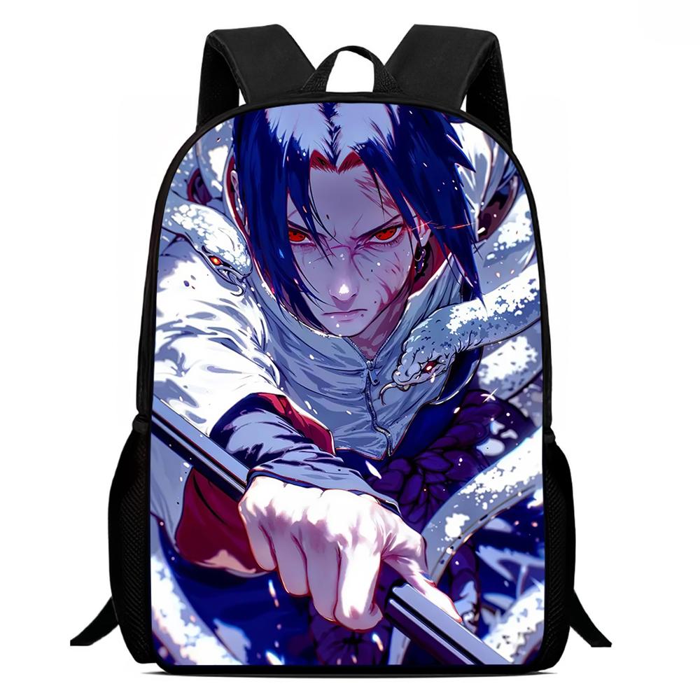 NARUTO Anime 15 Inch Children Cartoon Backpack,Comfort Adjustable Shoulder Straps,School&Daily Use,For 6-11 Year Old Boys&Girls