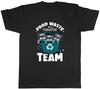 Food Waste Management Team Raccoons In Big Bin Mens T-Shirt Tee Gift Top