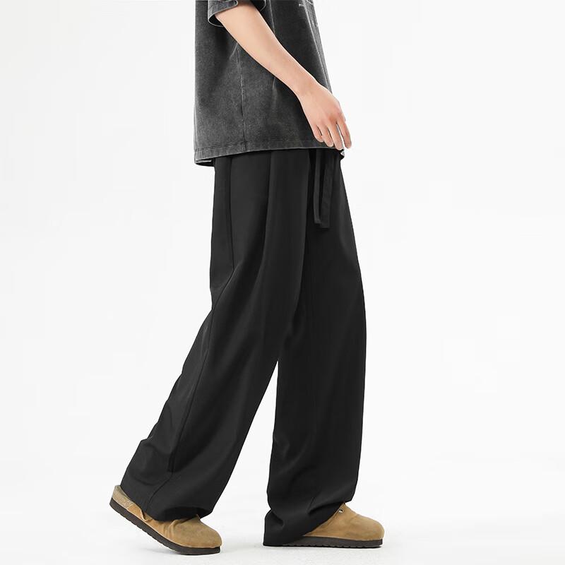 NASA GISS Men's Loose Fit Straight Leg Casual Pants