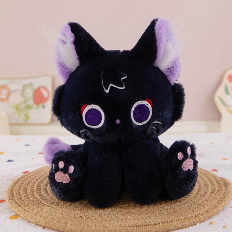 SpielperipheriegeräteManye Katzenpuppe acht Zoll Katze Plüschtier Spielpuppe Anime Kissen niedliche Puppe