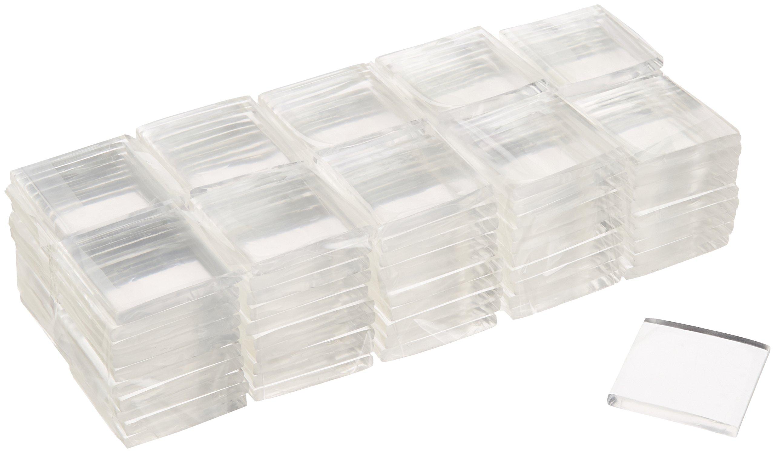 

Sanwa Supply Clear Adhesive Rubber 100 Double-Sided (Medium), Sheets, QL-E75CL-25