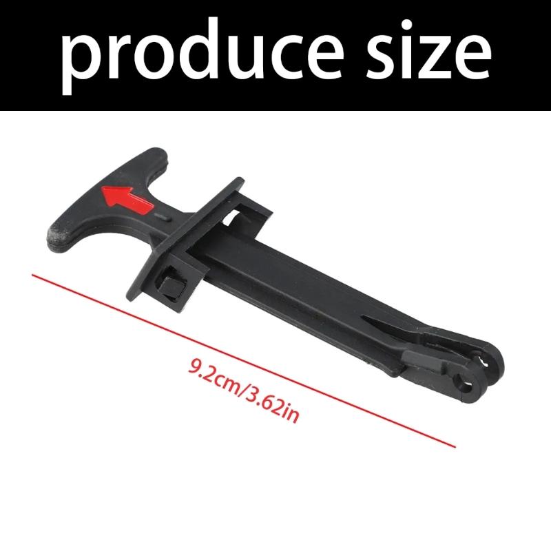 1C0823593D Car Exterior Hood Latches Release Pull Handle for Reduced Effort and Improved Longevity In Auto Use.