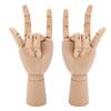 Holz Schaufensterpuppe Hand Flexible Gelenke Finger Zeichnen Schaufensterpuppe Hand für Heimdekorationen Skizzieren Gi