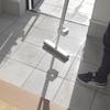 Azuma golvtorkare vattenabsorberande svamptorkare smal torkning 33 cm total längd vid invändig öppning 120 cm fantastisk vattenabsorberar vatten och vatten FL536 bredd