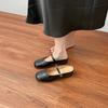Summer new small thick-soled inner height increase single shoes women wear high-end temperament square head women's shoes 2025 versatile