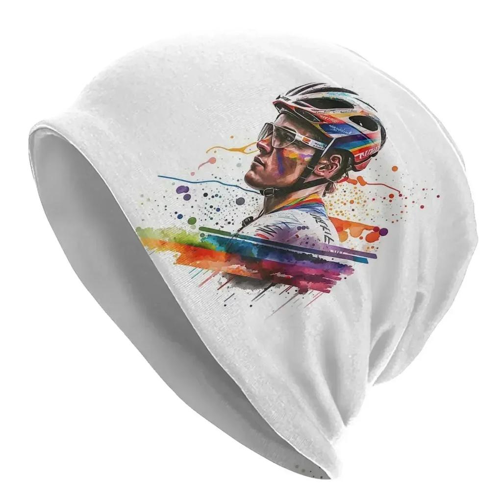 Mathieu Van Der Poel Warm Knitted Cap Fashion Bonnet Hat Autumn Winter Outdoor Beanies Hats for Unisex WoUnisex Adult